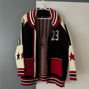 Brand new without tags Jaded London team 23 knitted zip through